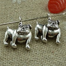 Free Ship 180 pcs tibetan silver dog charms 18x13mm L-1635