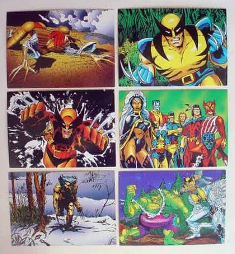 1992 WOLVERINE FROM THEN TILL NOW SERIES II COMPLETE 90 CARD SET X-MEN Comic - Picture 8 of 21