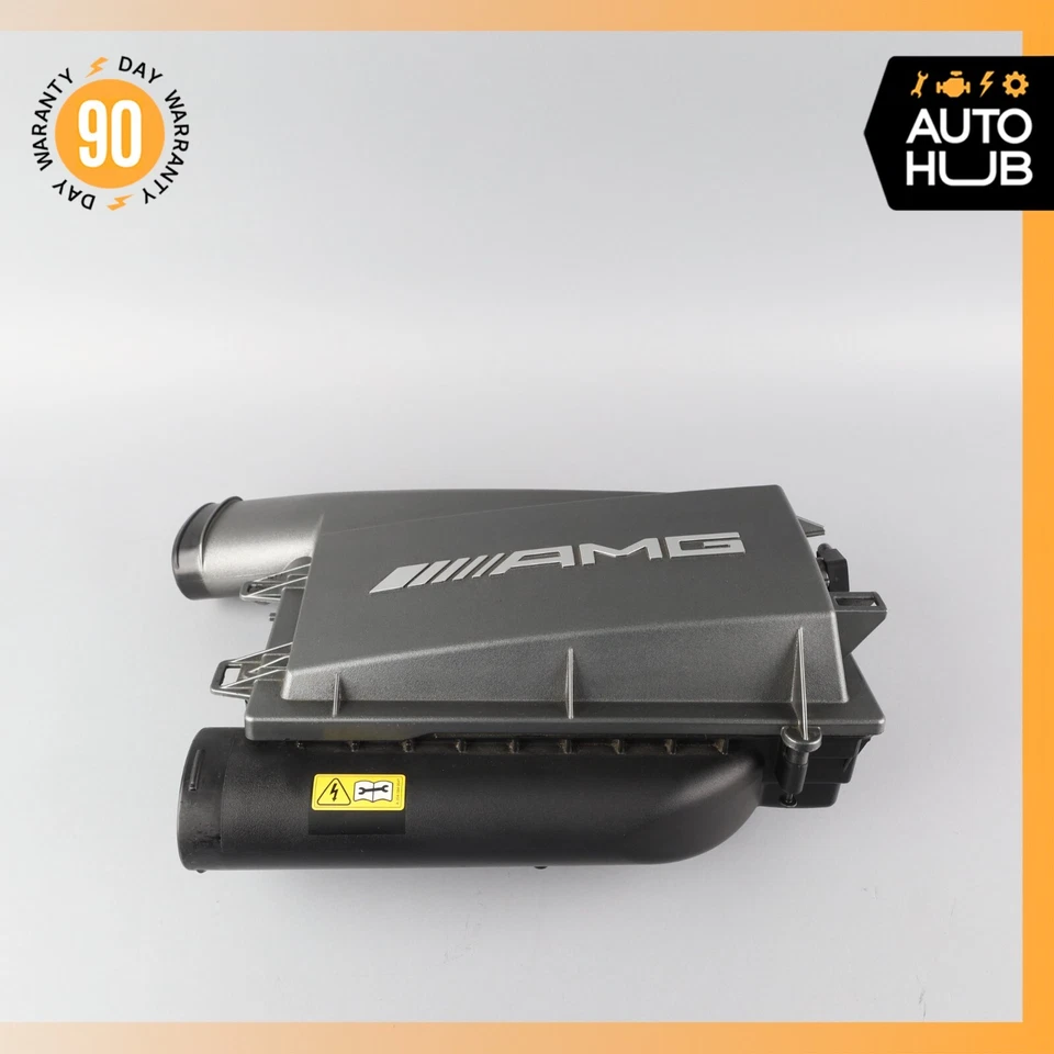 11-19 Mercedes W221 S63 SL63 ML63 AMG conductor izquierdo caja limpiador de admisión de aire OEM Foto 2 de 4