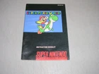 Super Mario World (Super Nintendo SNES) Original Instruction Manual a