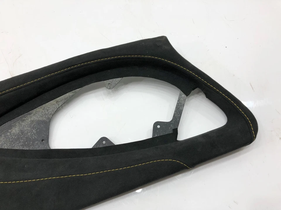 ORIGINALE LOTUS S3 ELISE EXIGE SINISTRA ALCANTARA PELLE SCAMOSCIATA PORTA CARD S2 A138V4121 - Immagine 2 di 4