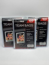 Ultra Pro Resealable Team Bags 3 Packs of 100 Team Bags, 300 Total