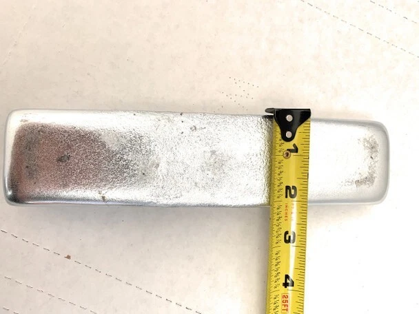 RotoMetals Zamak 2 Ingot Whole (4% Aluminum, 3% Copper, 93% Zinc) - image 4 of 4