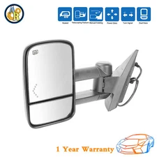 ★Left Towing Power Heated Signal Side View Mirror For 07-14 GMC Silverado Truck