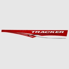 Tracker Boat Hull Decal 144292 | Red Logo Sticker (Port)