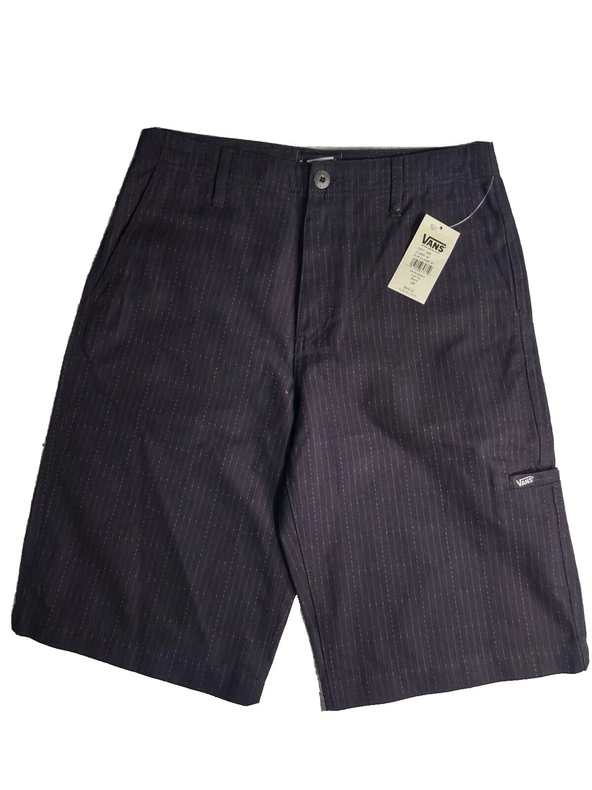 VANS Cotton Striped Shorts for Men