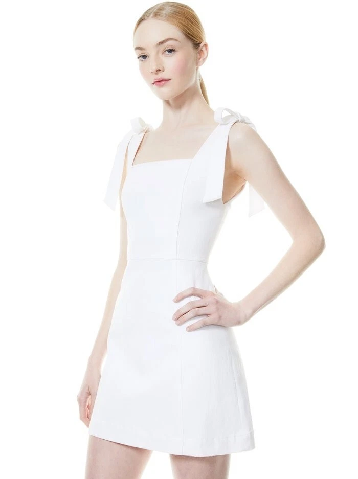 Alice and olivia top a line dress