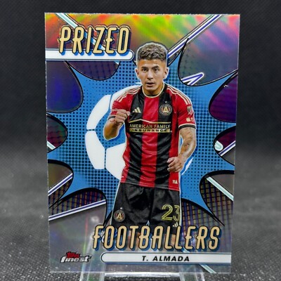 Thiago Almada 2023 Topps Finest MLS Prized Footballers Atlanta United #PF-1