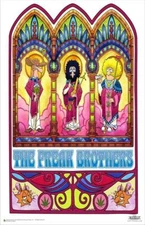 The Freak Brothers - God Bless Poster 11.5" x 17.5" Laminated