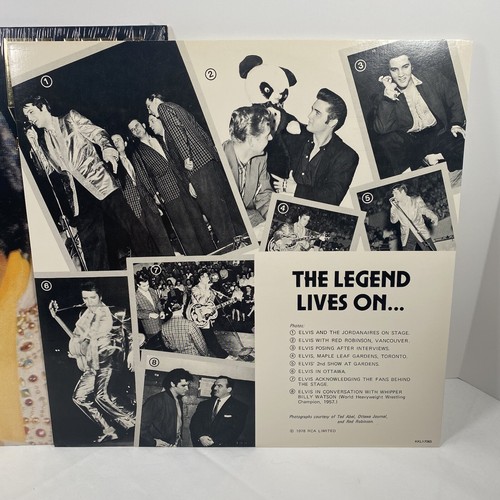 Elvis A Canadian Tribute Special Gold Album 12" 33 1/min Vinyl Schallplatte - Bild 7 von 15