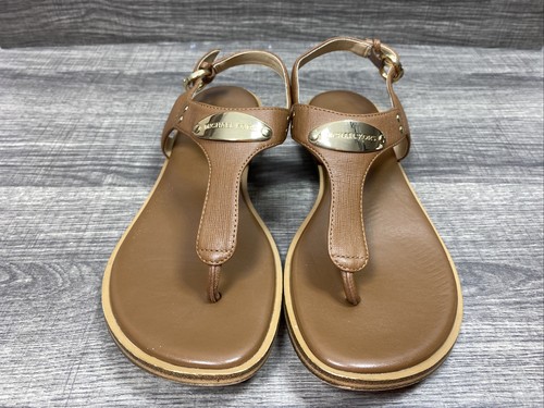 michael kors gold thong sandals