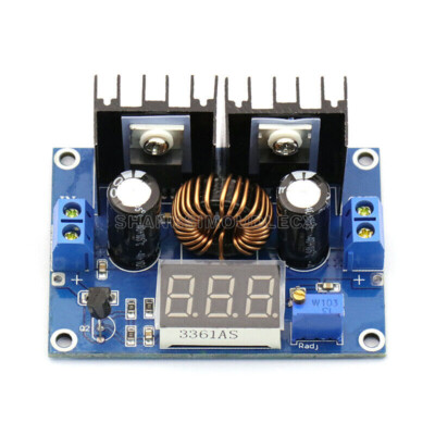 DC 4-38V to 1.25-36V PWM 8A Step Down Regulator Power Digital Display XL4016 NEW