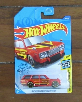 hot wheels datsun bluebird wagon 510