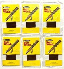 6 PACKS Gudebrod Butt Wind 3/32" Width Dark Brown 3-Yard For Custom Rods