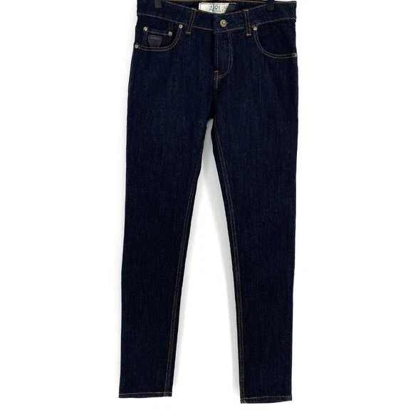 RARE April 77 Records Raw Denim Skinny Jeans eBay
