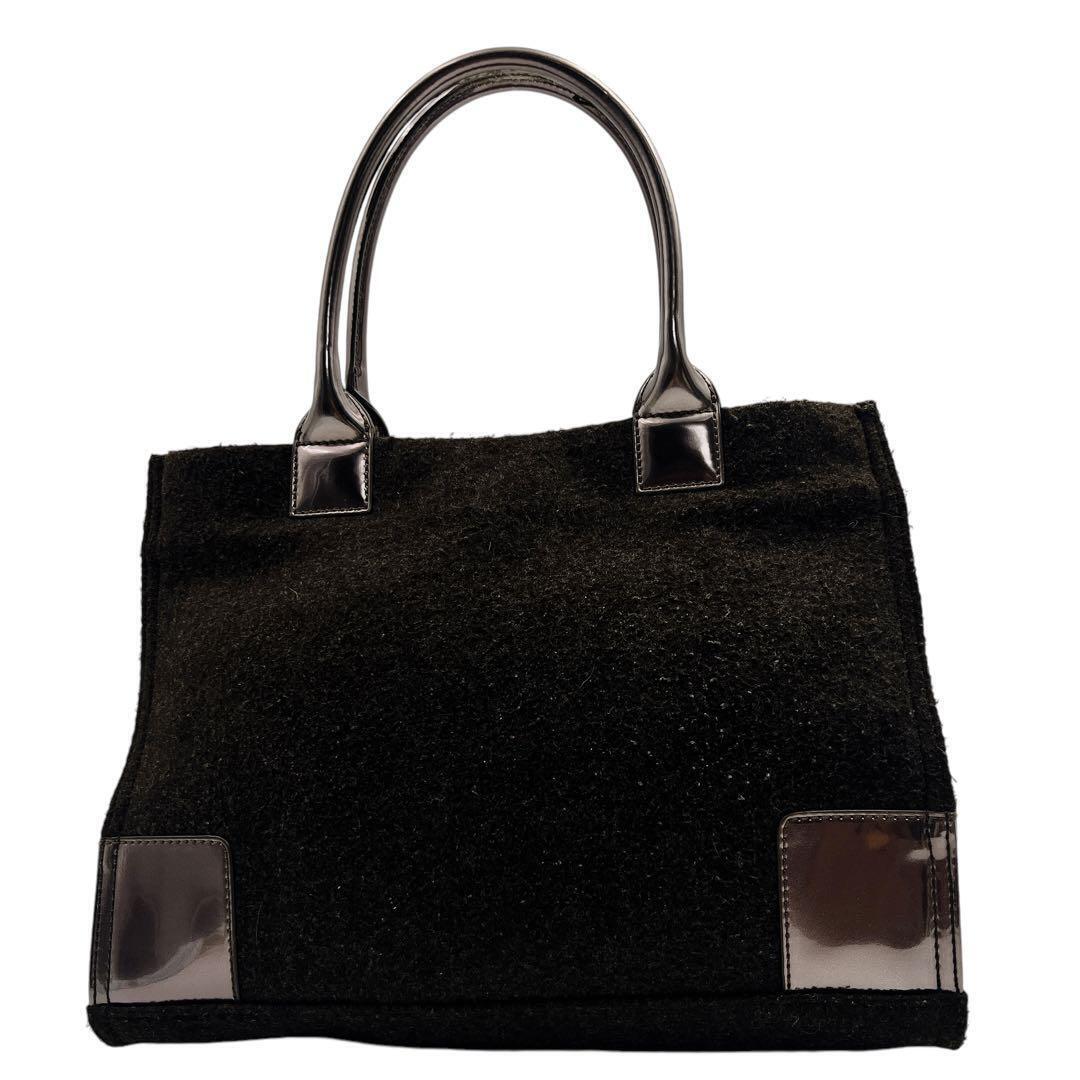 TORY BURCH Ella Wool Logo Tote Bag 8605 Authentic | eBay TORY BURCH Ella Wool Logo Tote Bag 8605 Authentic | eBay