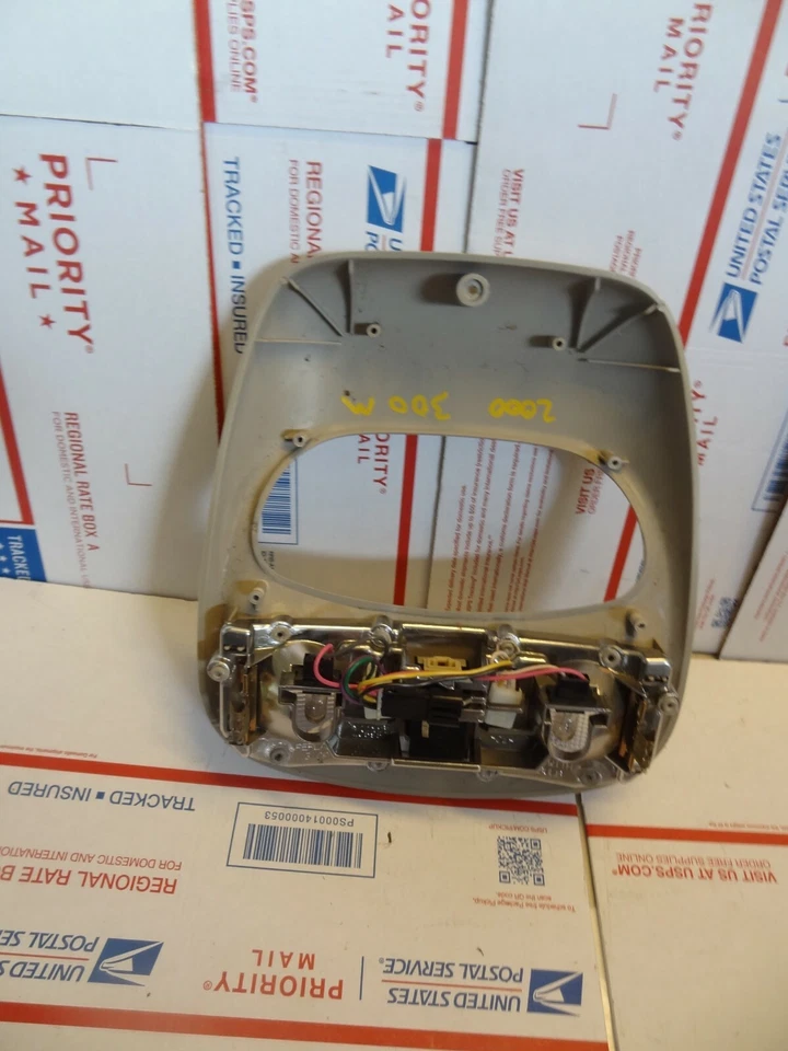 00 01 02 2003 Chrysler 300M Jeep Overhead Console Interior Map Dome Light OEM Foto 4 de 4
