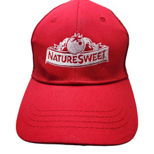 Nature Sweet Red Snap Back Ball Cap Hat Base Ball