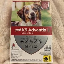 K9 Advantix II Large Dog 21-55 lbs 6-pack