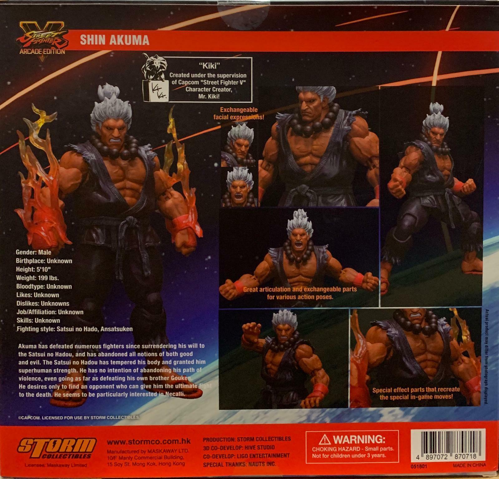 Street Fighter V Akuma (Arcade Edition) 1/12 Scale Figure