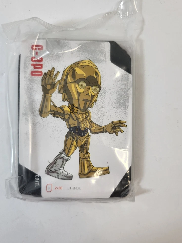 Star Wars Rivals Light Side Series 1 Funko Mini Figures C-3PO Character Booster - Изображение 4 из 4