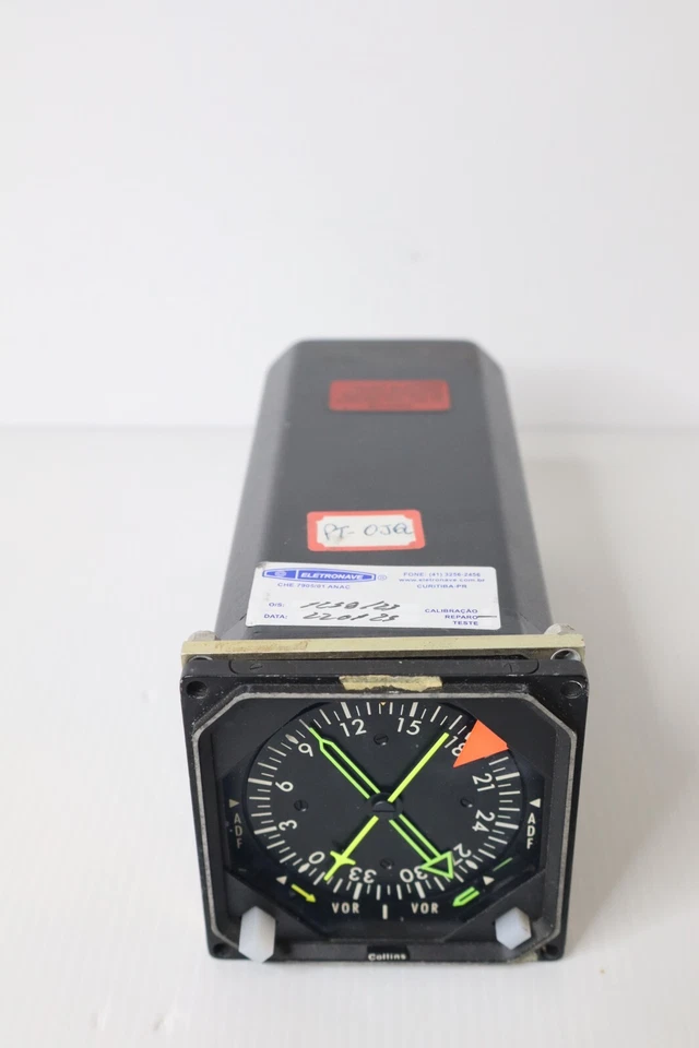 Indicador magnético de radio Collins RMI-30 RMI 622-4938-001 eliminado funcionando Foto 4 de 4