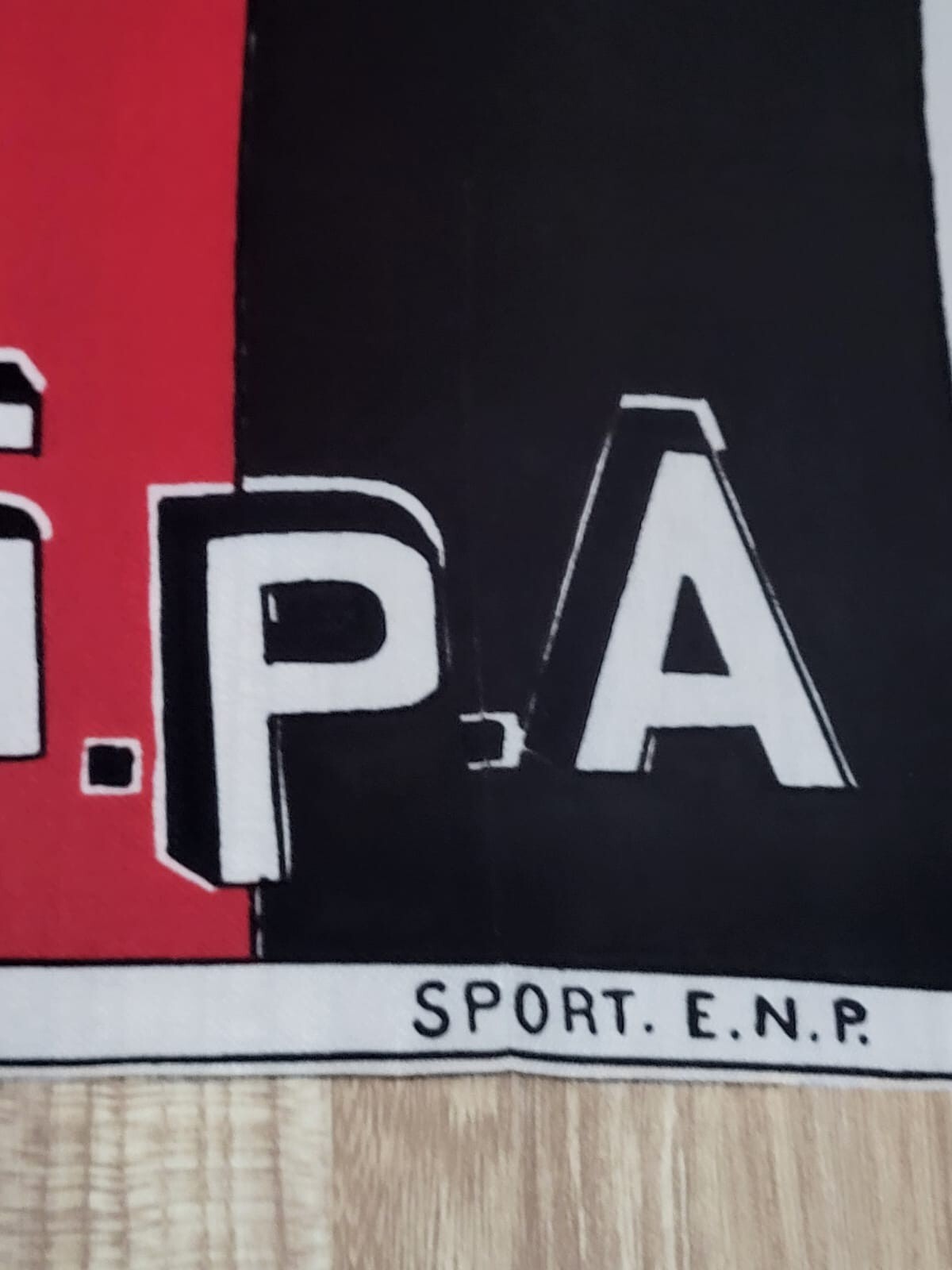 Gagliardetto Gestione Presidenza Fesce/Rosa Rosa Anni 60+ Bandiera Anni 70 Intro