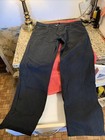 TOMMY HILFIGER BLACK STONEWASHED TWILL JEANS SIZE 38x32 LOGO RIVETS/BUTTON NEW — photo 5