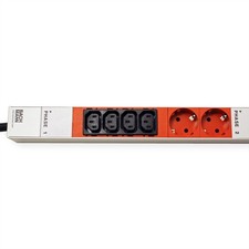 BACHMANN IT PDU ALU 0HE 12x C13 6x Schutzkont...