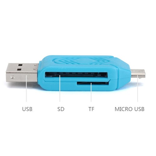 Wydajny czytnik kart USB OTG do smartfonów i tabletów z obsługą - Zdjęcie 9 z 20