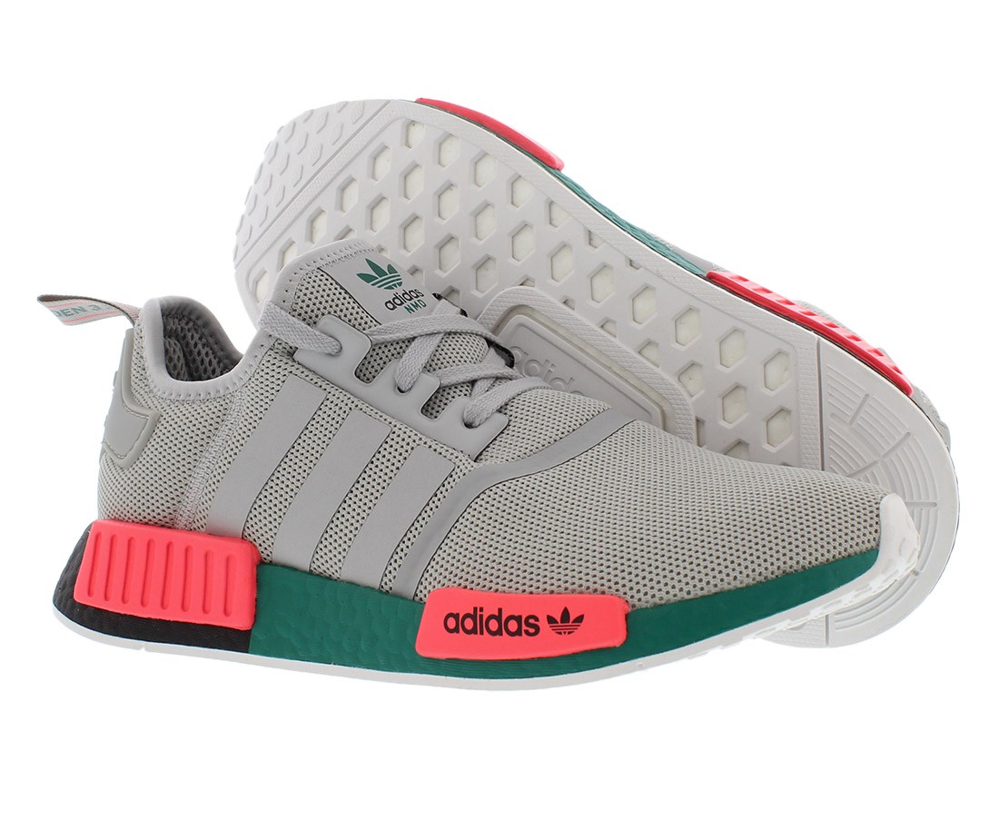 Мужская обувь Adidas NMD_R1 Размер 7 Цвет СерыйРозовыйбирюзовый 22790₽