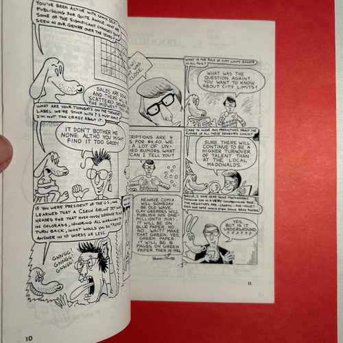 City Limits Gazette #12 underground/mini comix Steve Willis 1984 Bruce Chrislip - Foto 4 di 6