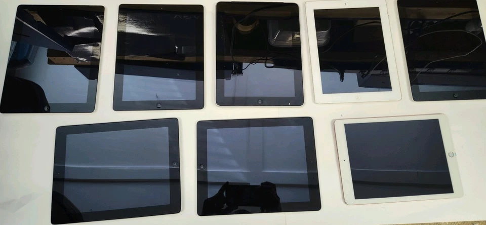 LOTE (8) APPLE iPad 1ª, 2ª, Primeras Generaciones - Sin probar - A1337 A1395 etc Foto 2 de 4