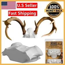 Elegant Universal Antler Mounting Solution - Two Sizes Included for Perfect Fit