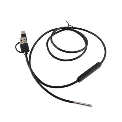USB Endoskop Typ C  3,9 mm Objektiv 6 LED 1 m Inspektionskamera