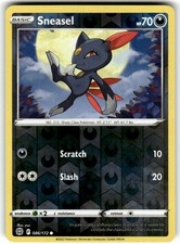 Sneasel [Reverse Holo] #86 Prices | Pokemon Brilliant Stars