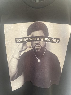 VTG Y2K Ice Cube Today Was A Good Day Pro 5 Athletic T Shirt Black Size M Rare