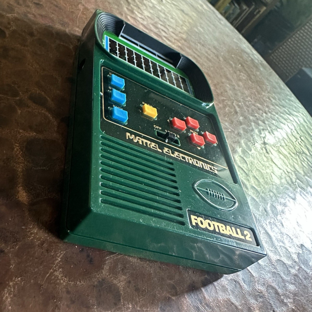 その他 Mattel Electronics Soccer 1978 Football 2 Mattel Electronics Vintage 1978 Game Used Hong Kong