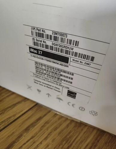 Apple iMac 27-inch Mid 2011 | i7 3.4Gh | 24GB Ram | 1T Ssd | AMD SONOMA SYSTEM - Picture 12 of 14