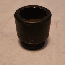 Snap-on 1 3/8 Shallow Impact Socket 3/4 driveIM442  12pt Drive