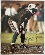 Ricky Williams Signed 16x20 Photo JSA COA Miami Dolphins