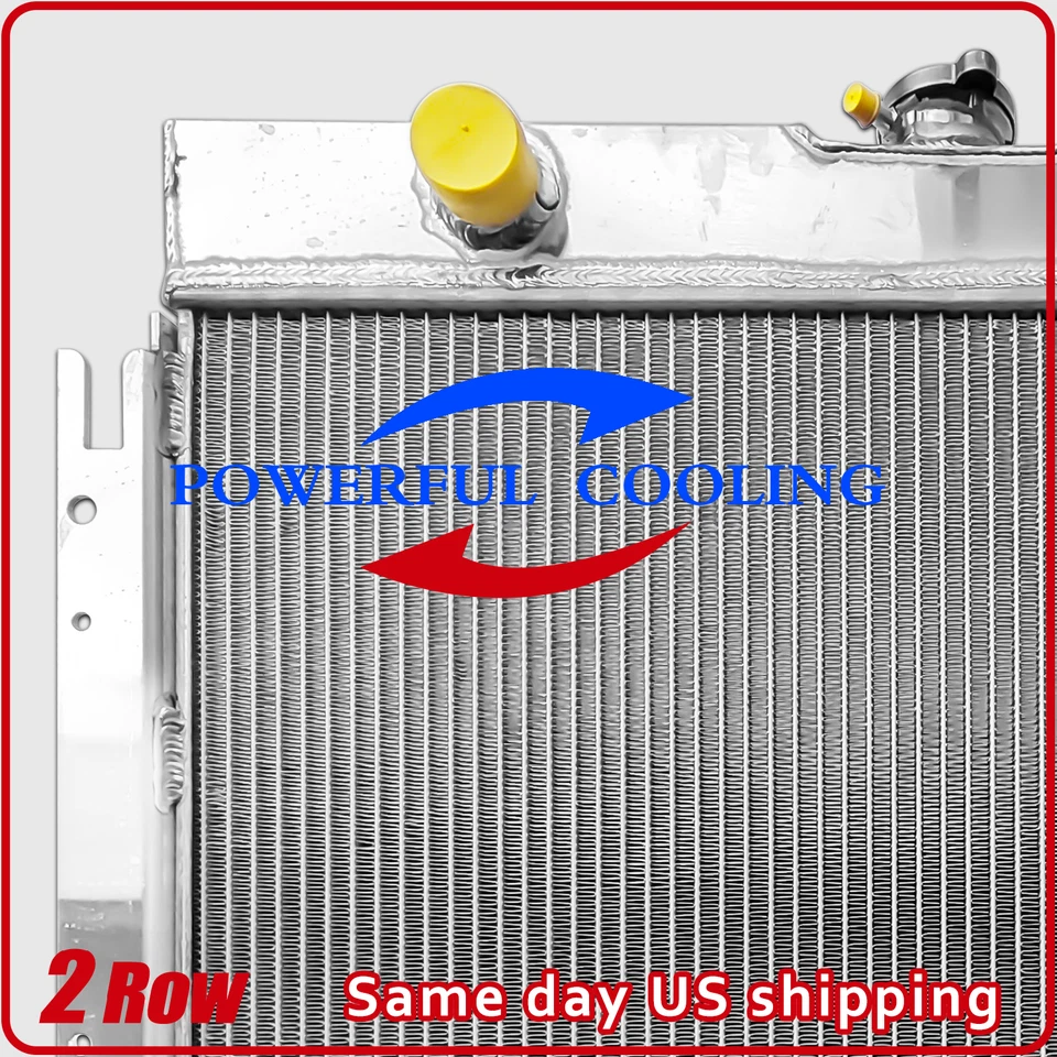 Aluminum Radiator For 1963-1968 Chevy Impala L6 V8/1964-1967 EI Camino 1965 1966 Foto 2 de 4