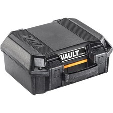 Pelican V100 Vault Small Pistol Case with Foam, Black
