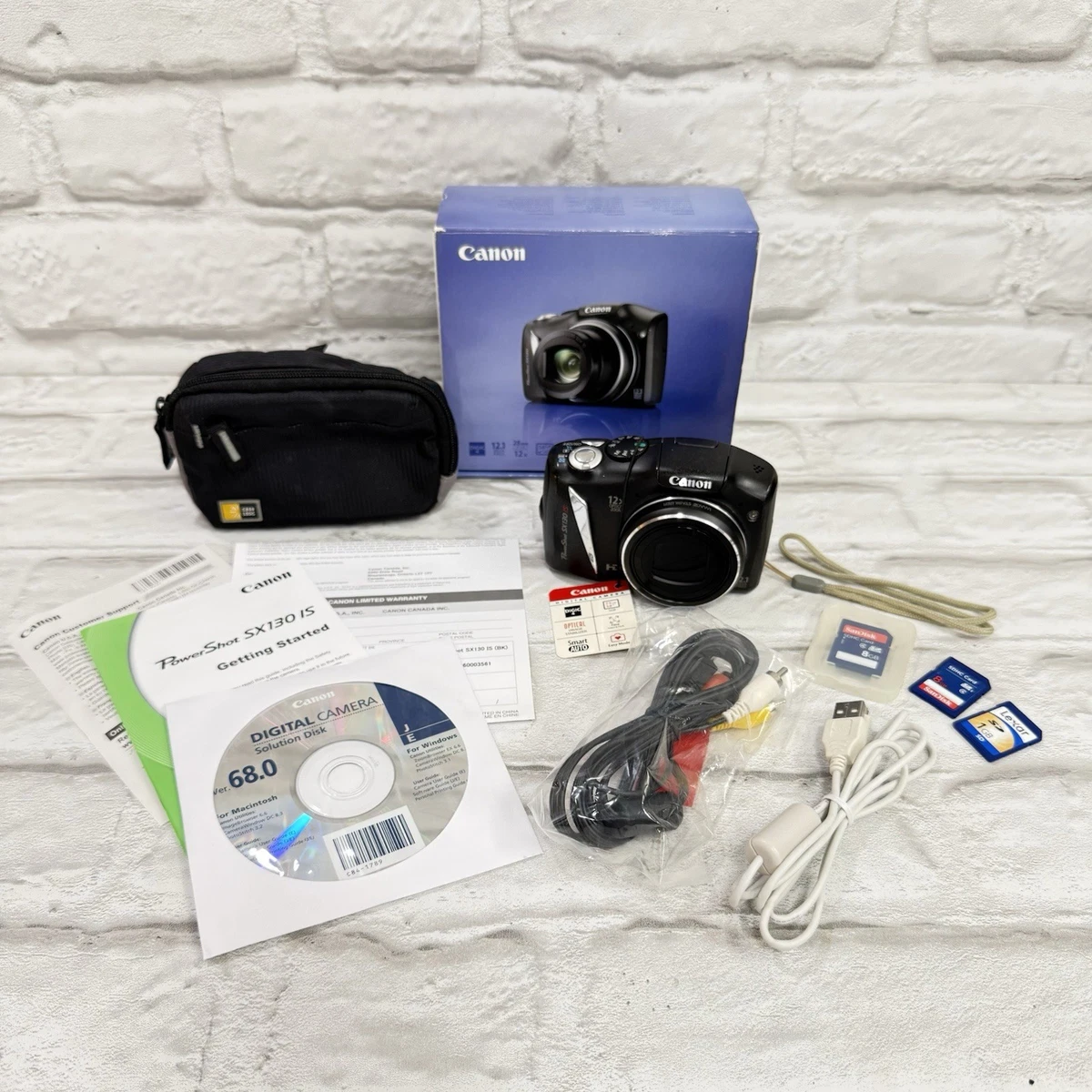 【すぐ使えるセット】Canon PowerShot SX130 IS SDカ付 Canon PowerShot Canon Powershot Sx130 Is Digital Cameras for sale