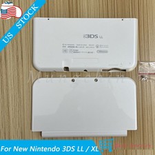 Replacement For New Nintendo 3DS LL / XL White Housing Shell Top Bottom Cover