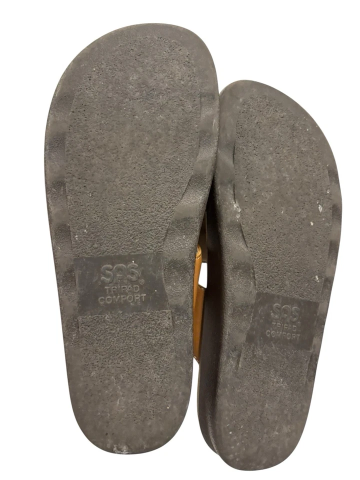 SAS Women’s Sanibel Caramel Brown Size 9.5 M Sandals Flip Flops Tan - Image 4 of 4