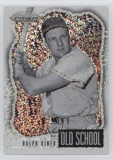 2021 Panini Prizm Old School White Sparkle Prizm Ralph Kiner #OS-10 HOF 03rx