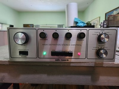  RARE Audio Research SP-3C Tube Preamp, 5 Extra Tube Sets, 2 Extra Knobs Sets