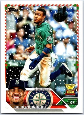 2023 Topps Holiday #H26 Julio Rodríguez