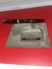 1946 Vintage Parker  VACUMATIC Black Major Fountain Pen W/GT Restored/Serviced